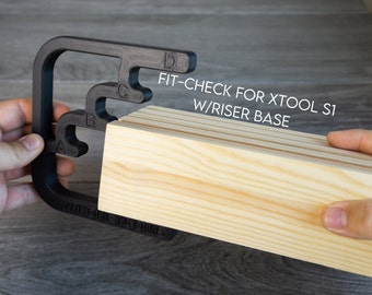 Xtool S1 Riser Base Level Fit Tool - Digital Download STL Set