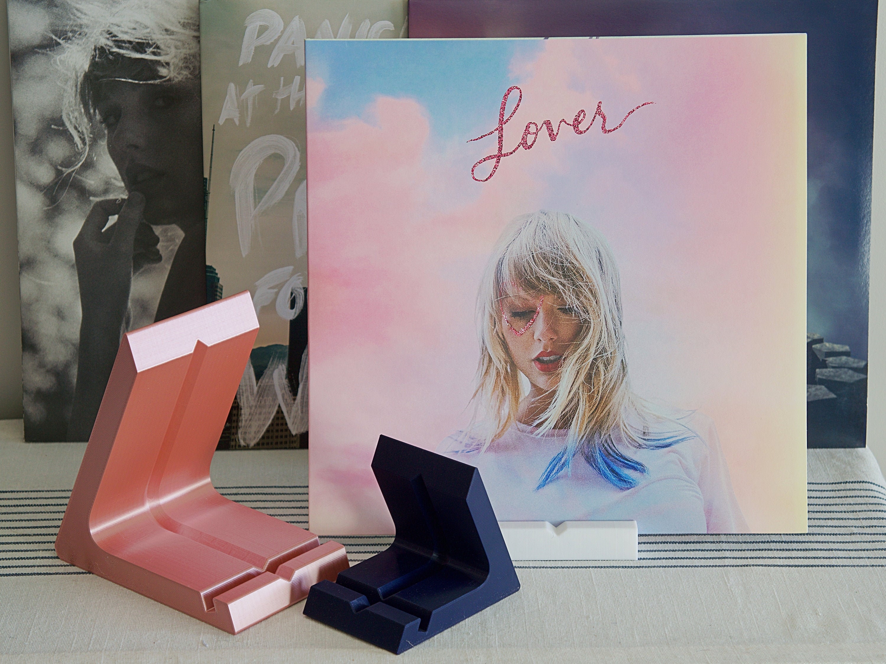 Vinyl Record Album Now Playing Display Stand