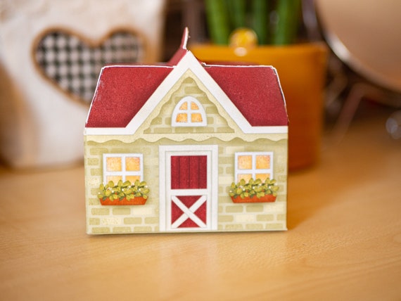 Stitch & Fold Paper / Cottagecore 3D House / - Etsy España