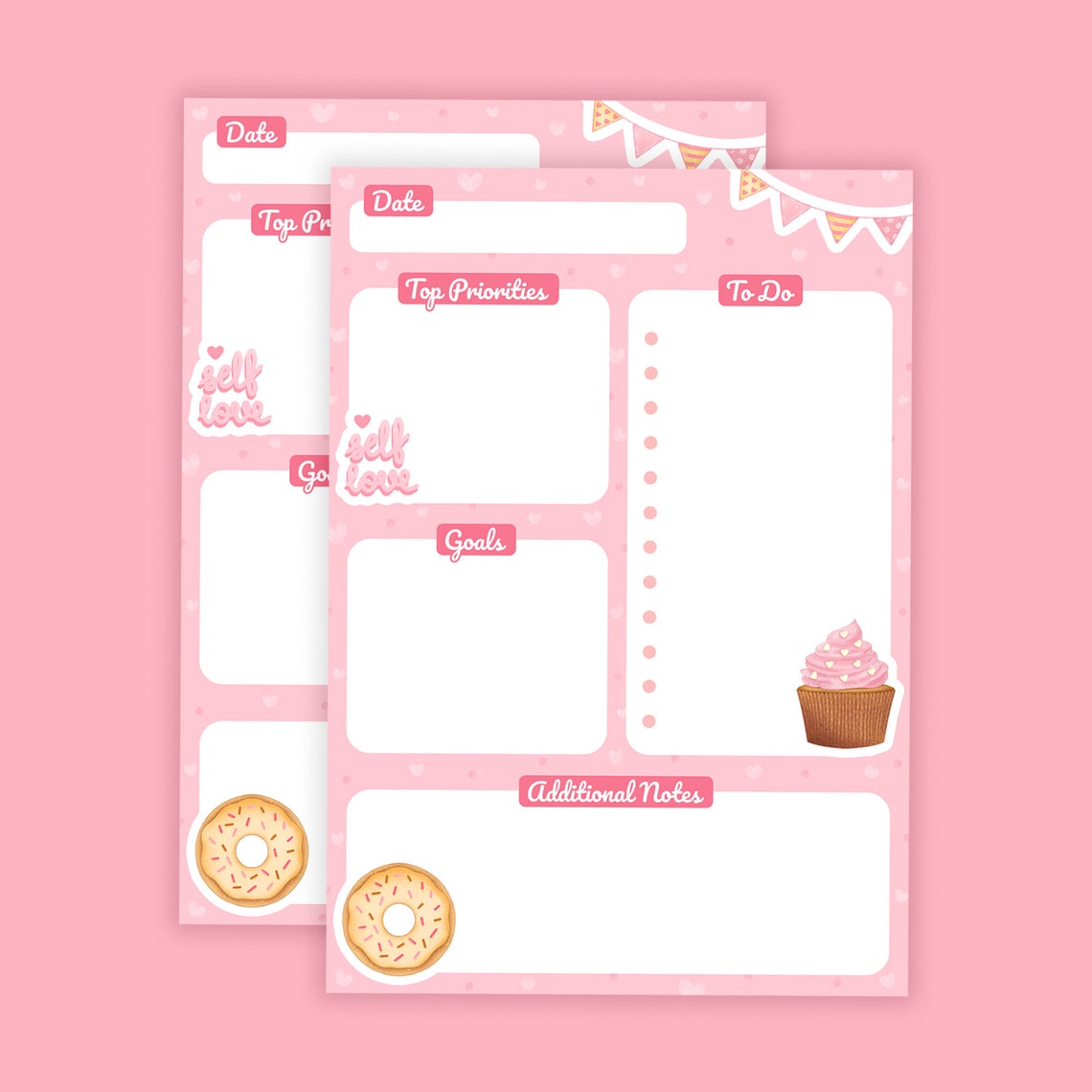 A5 Daily Planner Printable to Do List Notepad Printable | Etsy