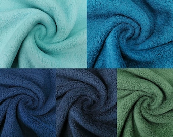 Fleece, Baumwollfleece, Teddyfleece, Farbewahl, 50cm