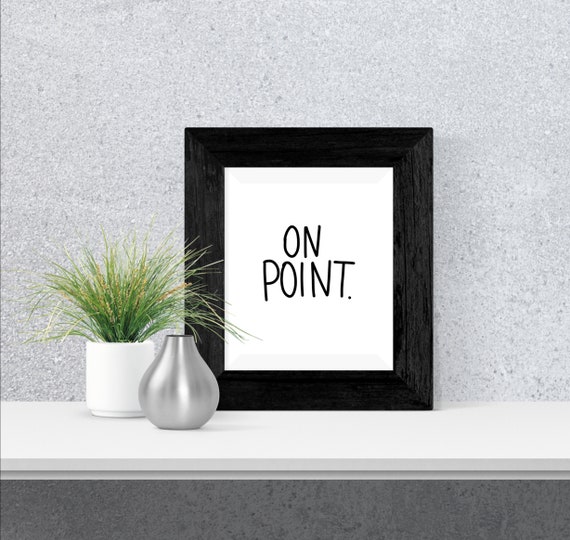 Wall Art Decor 8x10 on Point Digitaldoodleco Jpg Png Png Etsy
