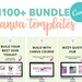 leslie jordan garcia reviewed Everything in my Etsy shop PLUS More templates | 1100+ Editable Canva Templates | Build Your Best Year Toolkit