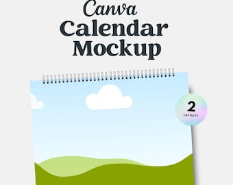 Sjabloonsjabloon kalender | Canvassjabloon
