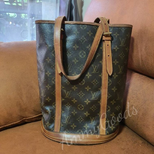 Louis Vuitton Vintage Bucket Bag Etsy