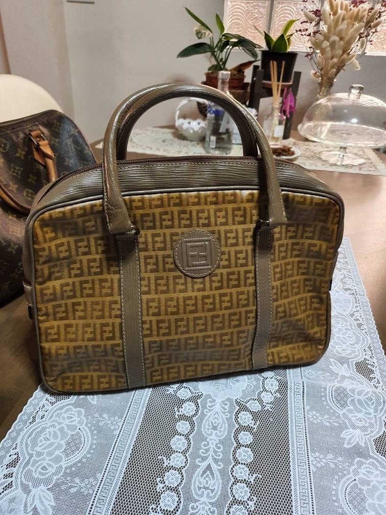 Vintage Authentic Fendi Hand Bag Designer Bag Gift for Her - Etsy