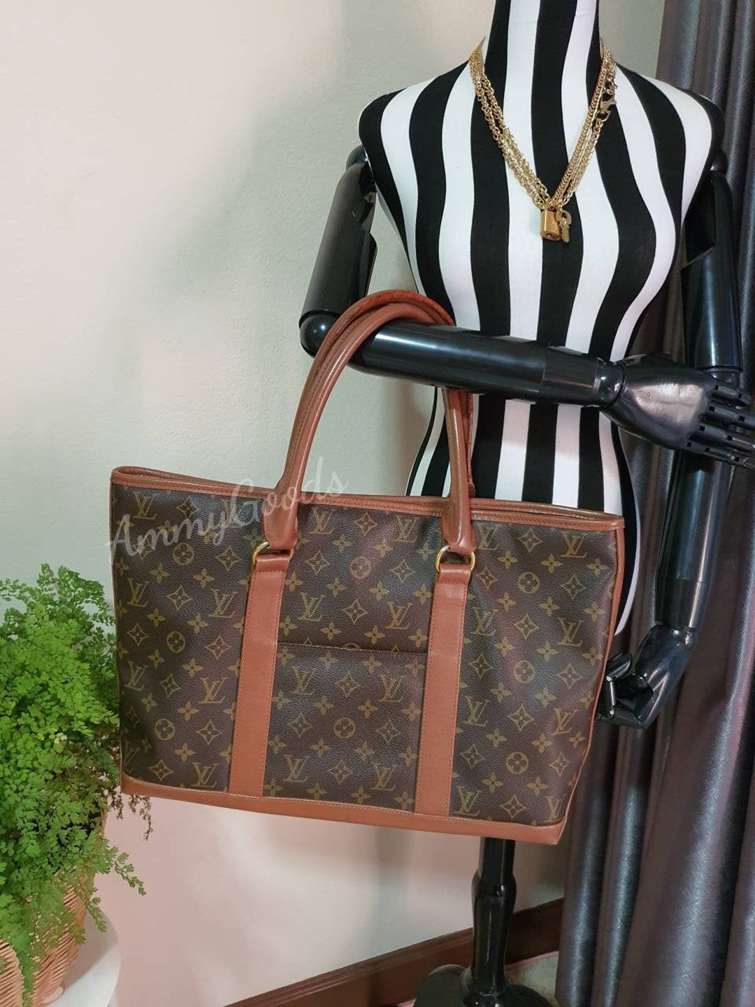 Louis Vuitton Monogram Sac Weekend PM Tote Bag – Timeless Vintage