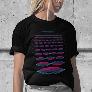 Harmonic Series T Shirt | Overtone Series | Music Theory T Shirt | Music Nerd T Shirt | Overtone Series