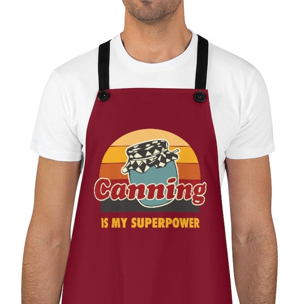 Canning Is My Superpower Apron