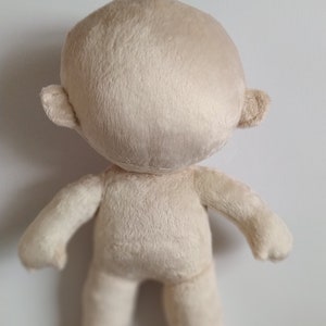 Chibi plush doll blank 16&quot; tall stuffed plush toy for DIY