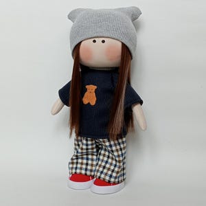 Doll Tilda Interior sewing toy, handmade soft gift