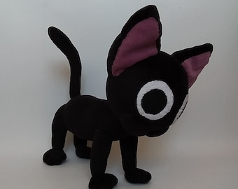 Black cat plush toy