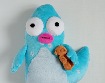 Sunny Puppa Blue from Solar Opposites 25 cm(10&quot;) Custom plush toy