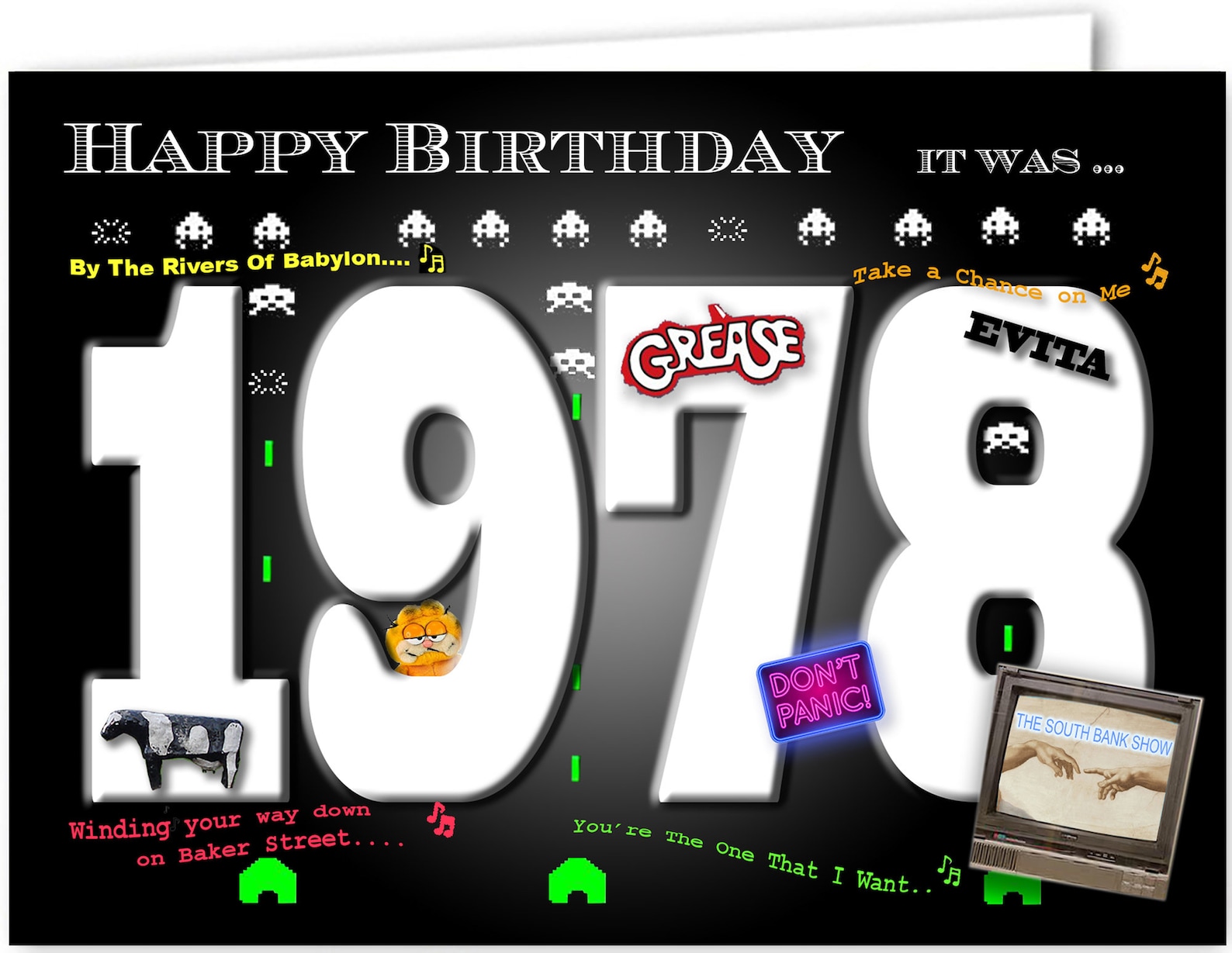 43e anniversaire carte souvenir de 1978 2021 Etsy