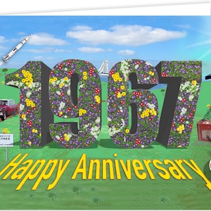 1967年（2025年）創立58周年記念カード記念品