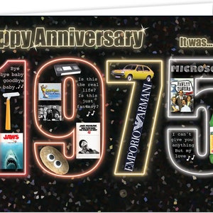 Biglietto ricordo per il 50° anniversario del 1975 (2025)