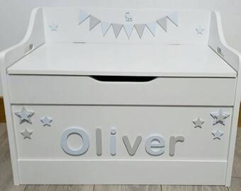 personalised toy box etsy