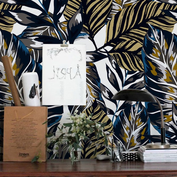 Jungle Removable Wallpaper Etsy