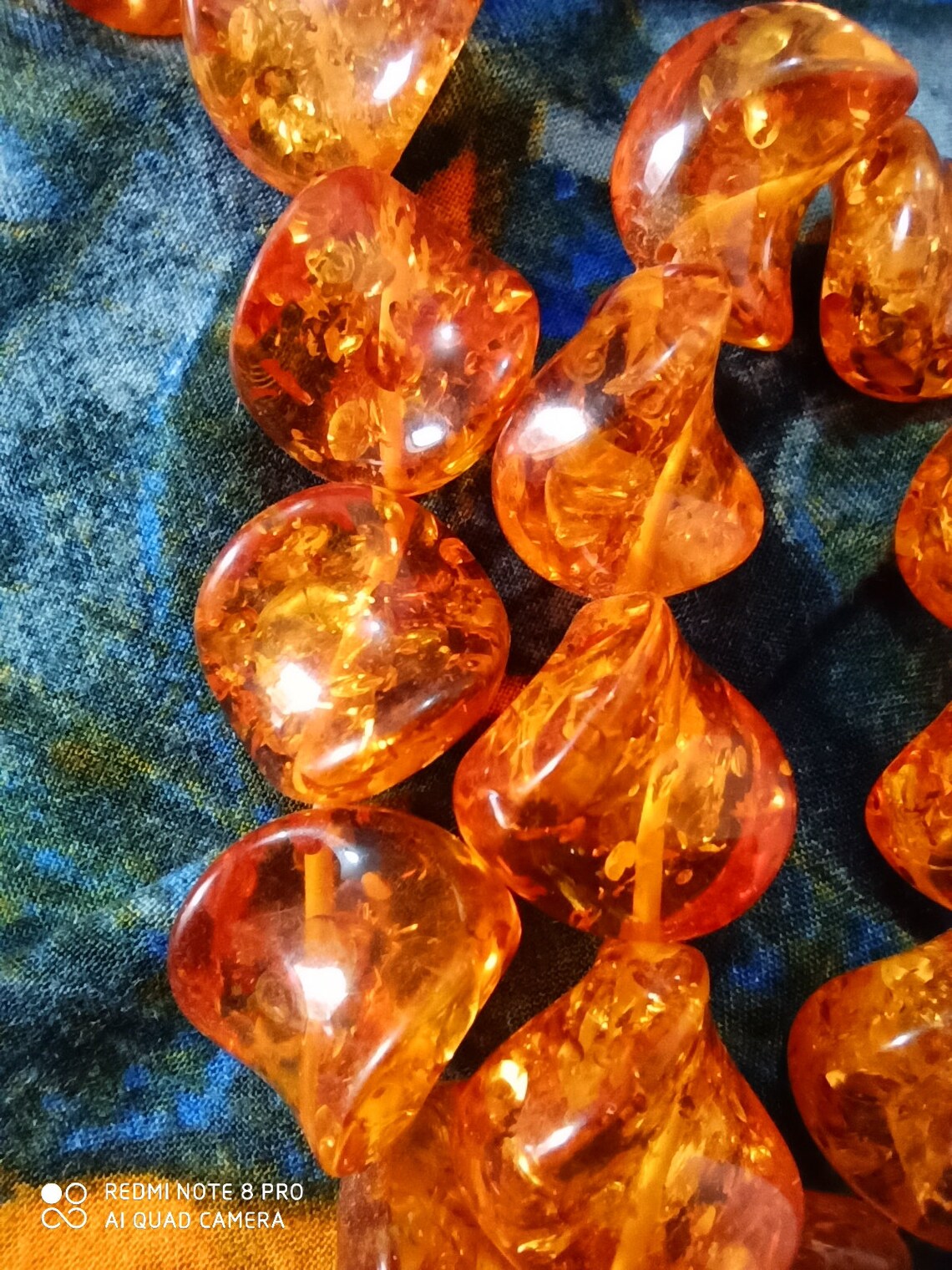 Amber Hydro Twisted Beads Highly Polished Finish Healing AAA Etsy