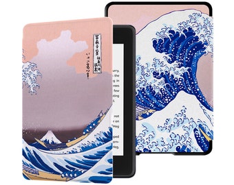 Huasiru Surf Case for All-new Kindle 8th/10th - Paperwhite 6"/6.8" 10th/11th 2018/2021 Release - Oasis - Voyage (select models)