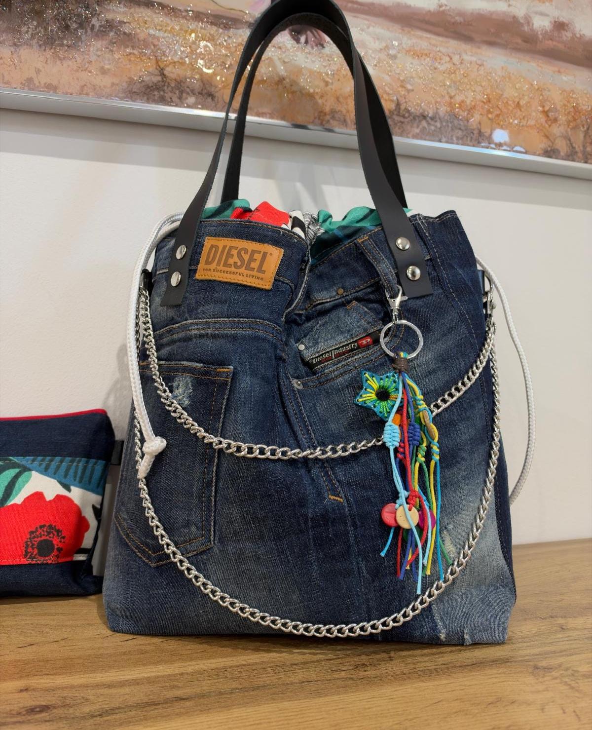 Diesel Denim Bags - Etsy