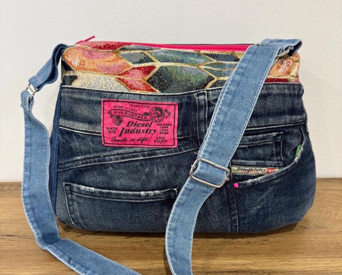Diesel Jeans Bag - Etsy