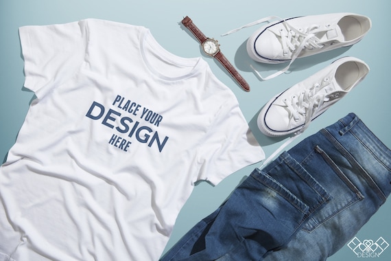 Bella Canvas White Unisex T-Shirt Mock Up White T-Shirt Bella Canvas White Unisex T-Shirt Mock Up White T-Shirt