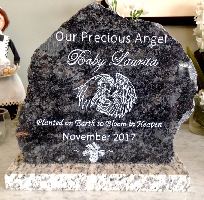 Small Adult / Baby Memorial Stone / Grave Marker / Urn Marker Etsy