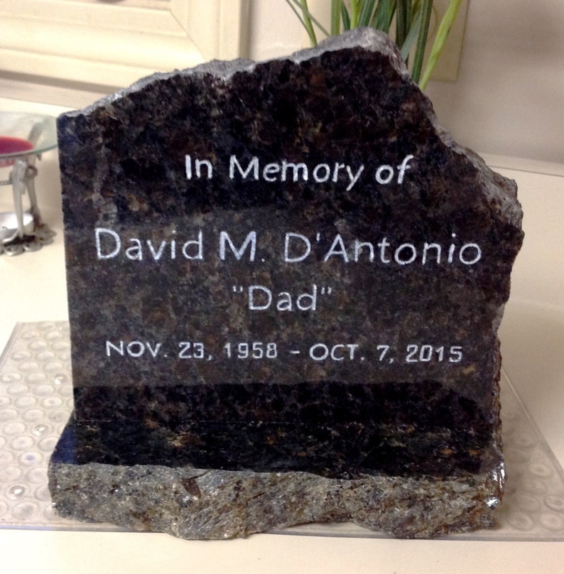 Small Adult / Baby Memorial Stone / Grave Marker / Urn Marker Etsy