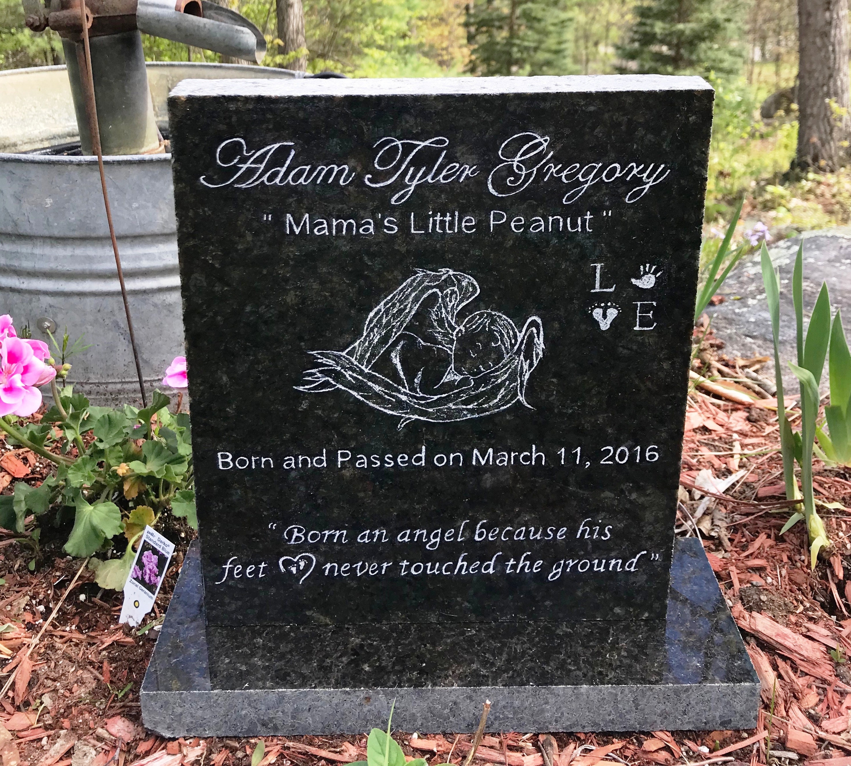 Infant Memorial Stones / Infant Grave Markers / Baby | Etsy