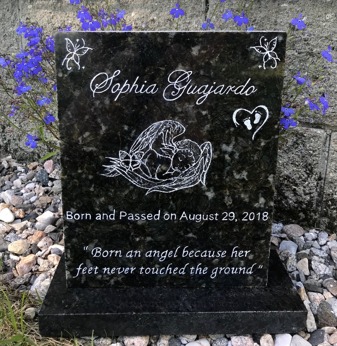 Infant Memorial Stones / Infant Grave Markers / Baby - Etsy