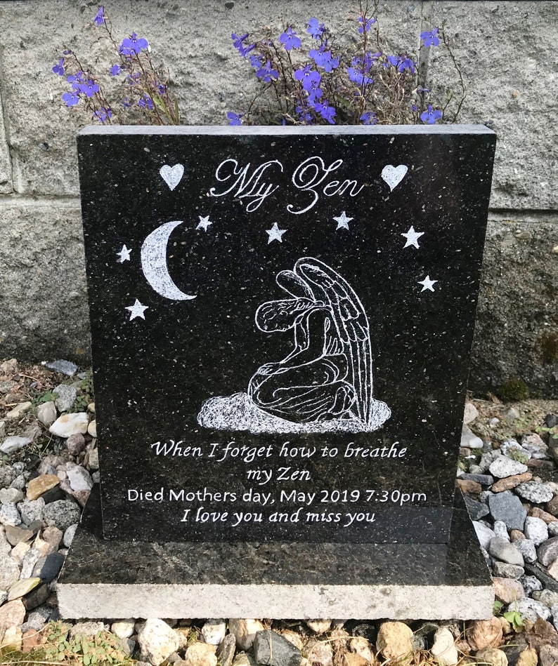 Piedras conmemorativas para bebés / Marcadores de tumbas Etsy España