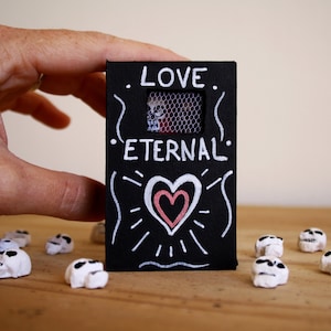 Message Box, Love Box Message, Love Eternal, Love Box, Gift, Original, Long Live the Bride and Groom, Made for Each Other