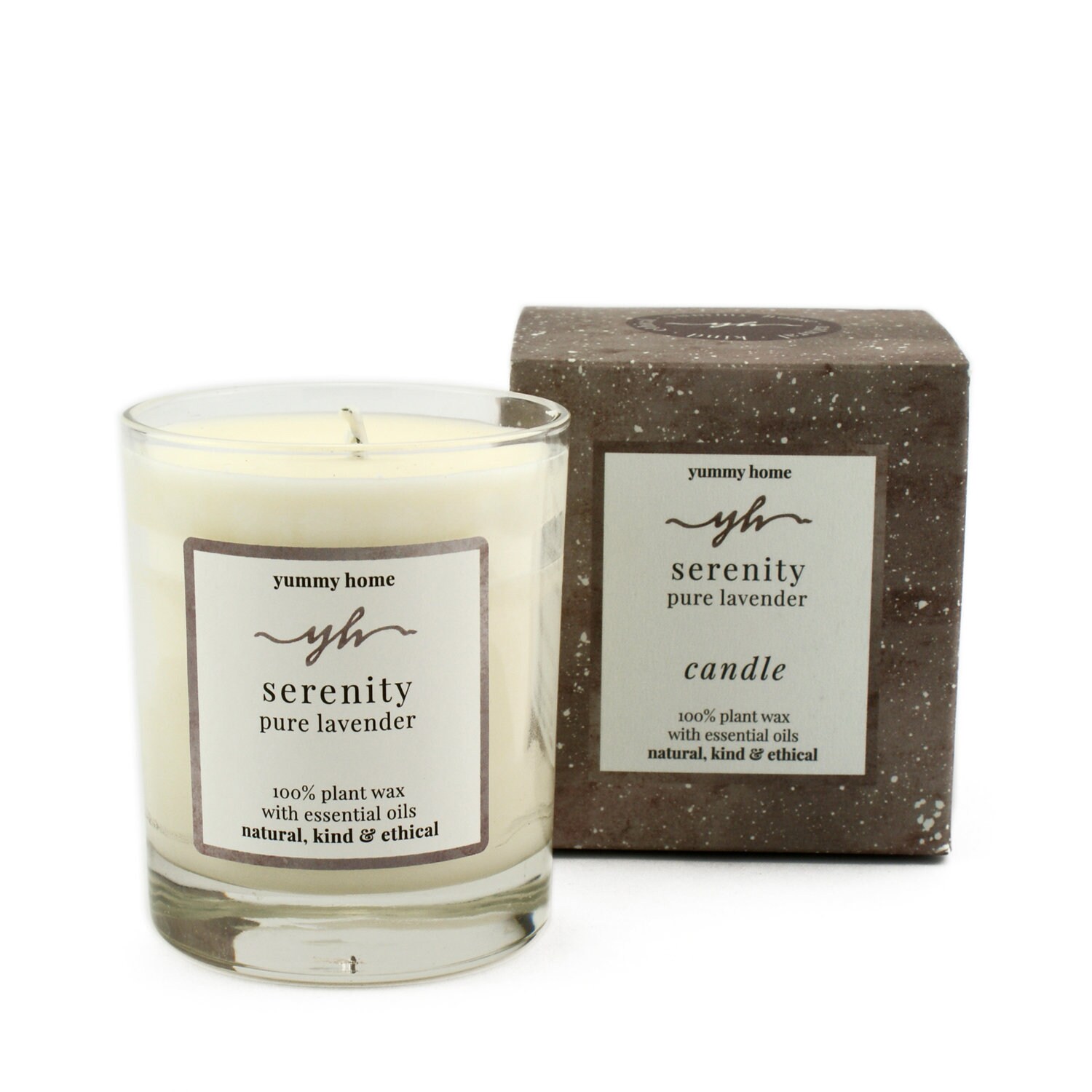 Serenity Pure Lavender 20cl Candle Etsy