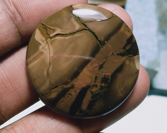 A+++ Top Quality Peacock jasper Gemstone Good Quality Cabochons loose stone for jewelry stone 57 Ct{ 38 X 38 } mm # 2241
