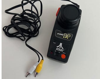 Atari Paddle Plug It In & Play TV Games Jakks Pacific 2004 Retro Handheld System
