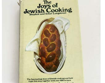 El placer de la cocina judía Stephen Ethel Longstreet Libro de cocina de tapa dura vintage
