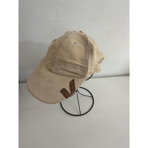 Gorra de béisbol Kangol de lona desgastada color azul lino, ajustable, talla única. imagen 1