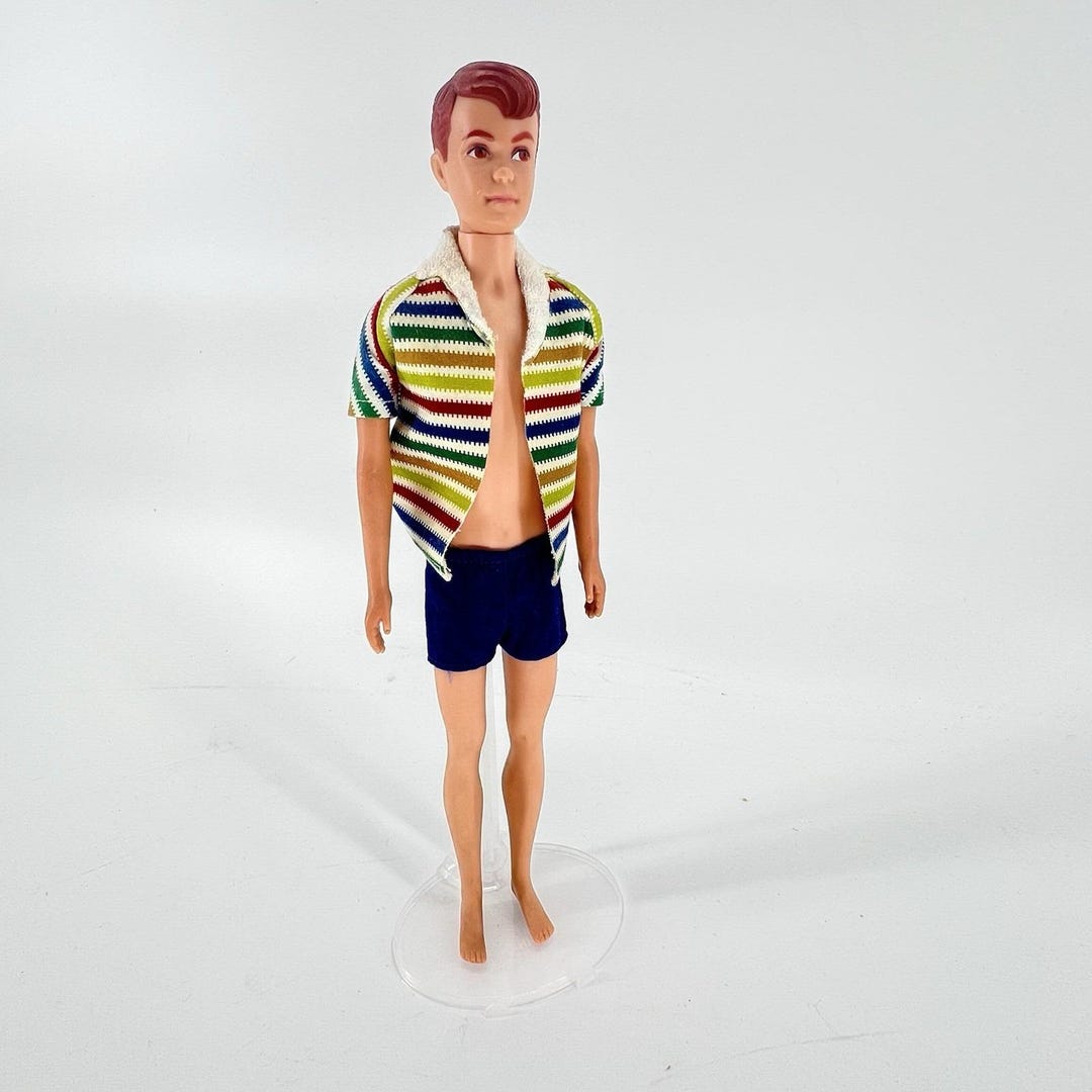 1960's Allen Allan Boy Doll Ken's Friend W. Clothes Barbie - Etsy