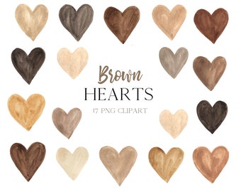 Download Watercolor Hearts Etsy
