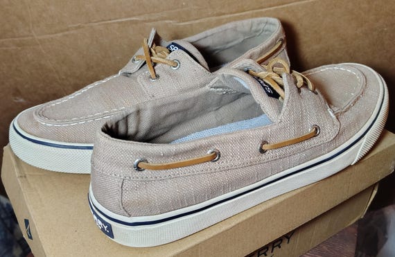 Sperry Top-sider Boat Loafers - Mens Size 11.5M - Taupe  display picture 1