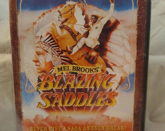 Blazzing Saddles Western War Movie Cowboys DVD Disc Sealed New