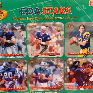 Sottobicchieri NFL pieni di azione del 1994: carte da football da collezione - Sigillate