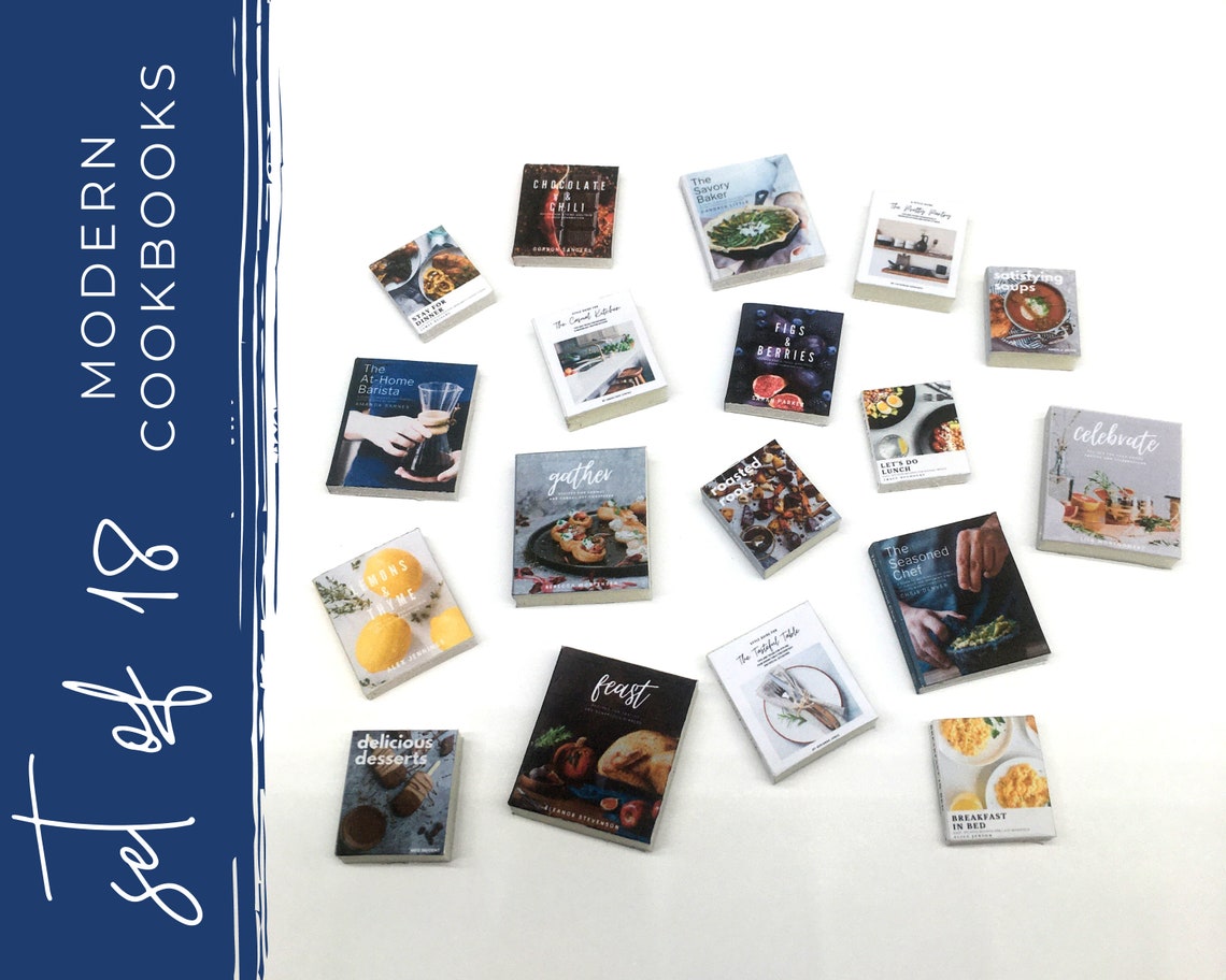 modern-dollhouse-cookbooks-set-of-18-miniature-printable-etsy