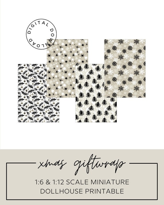 Printable gift wrapping paper outlet