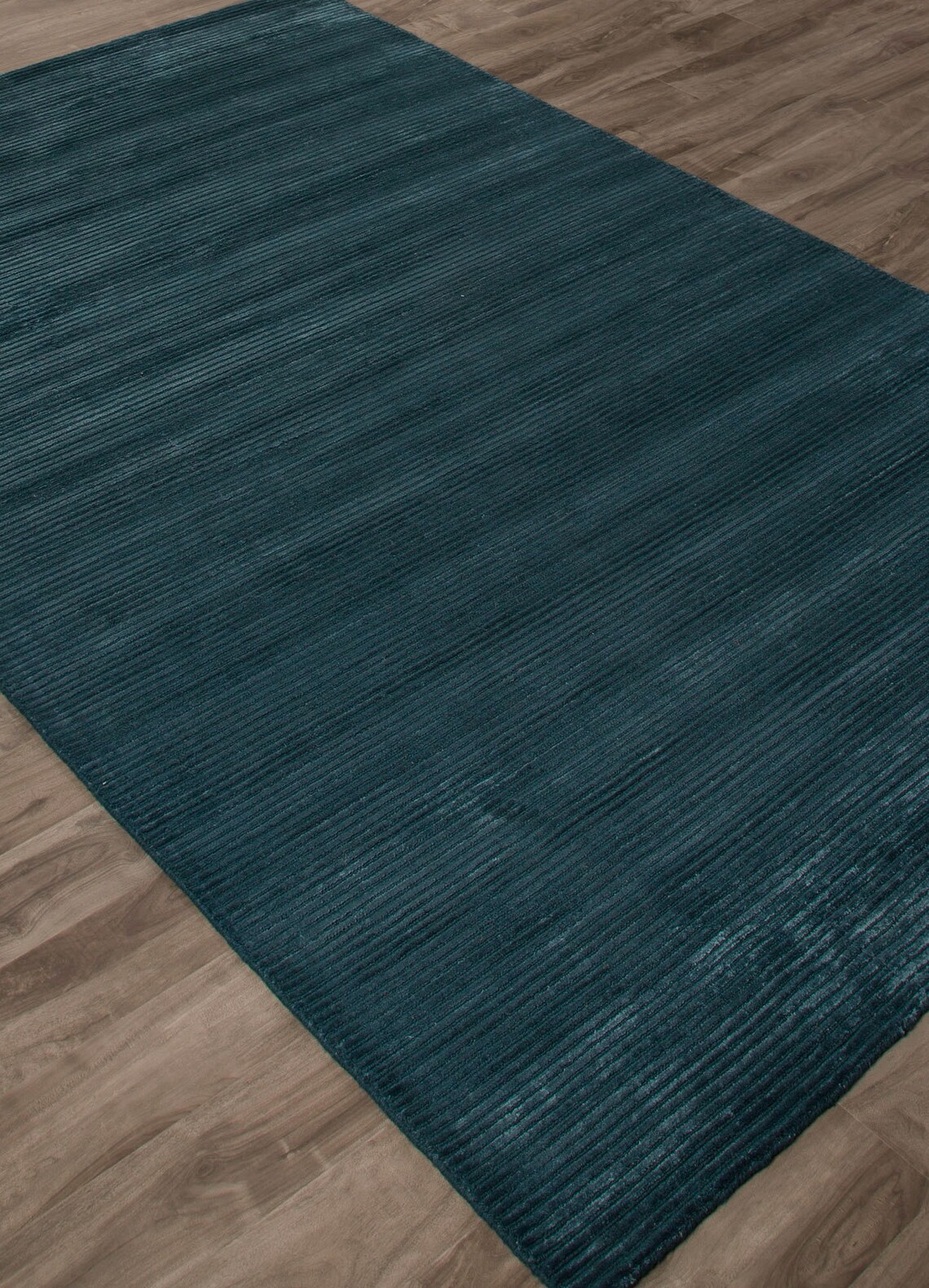 Jaipur Rugs Hand Loom Peacock Blue Rectangle Wool and Viscose Etsy
