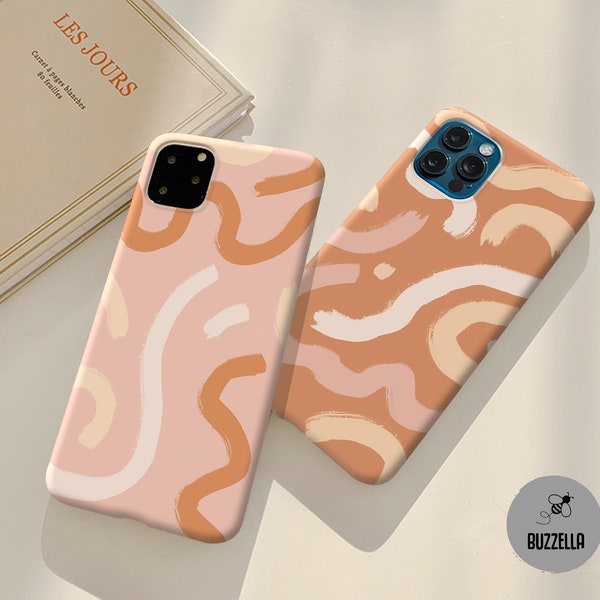 Pastel abstract hoesje voor OnePlus Nord 2 CE N10 N200 5G Pixel 7 6a 5a 5g Pixel 6 Pro Pixel 5 4A 5G Pixel 4 3 3A XL OnePlus 7 8 10 Pro bz117