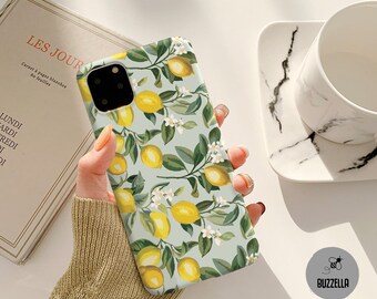 Lemon citrus case for iPhone 15 pro max 14 plus 13 mini iPhone 12 custom cover iPhone SE 2022 iPhone 11 XS Max X XR iPhone 8 7 6  bz391