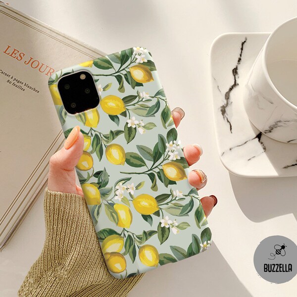 Lemon citrus case for iPhone 15 pro max 14 plus 13 mini iPhone 12 custom cover iPhone SE 2022 iPhone 11 XS Max X XR iPhone 8 7 6  bz391