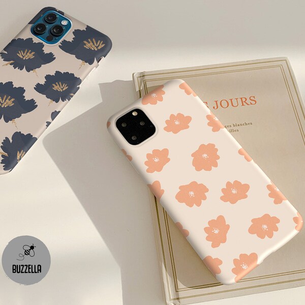 Étui pour Samsung Galaxy S20 Ultra S20 FE 5g Galaxy Z Flip 5 S10 S9 S8 S7 Galaxy A13 A52 5G Galaxy Note 20 bz59 pastel floral